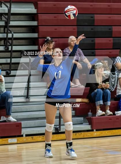 Thumbnail 2 in Pleasant Grove vs. Syracuse (5A/6A Volleyball Challenge) photogallery.