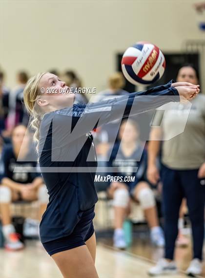 Thumbnail 2 in Pleasant Grove vs. Syracuse (5A/6A Volleyball Challenge) photogallery.