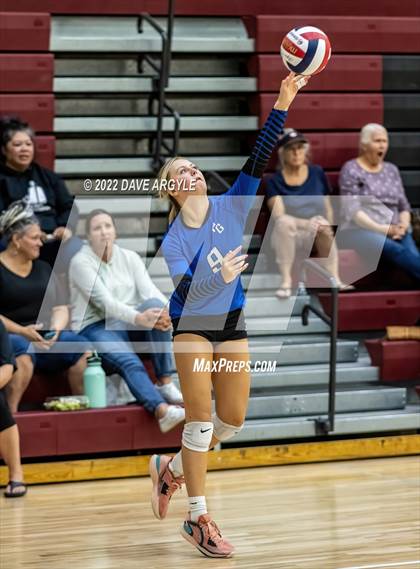Thumbnail 2 in Pleasant Grove vs. Syracuse (5A/6A Volleyball Challenge) photogallery.