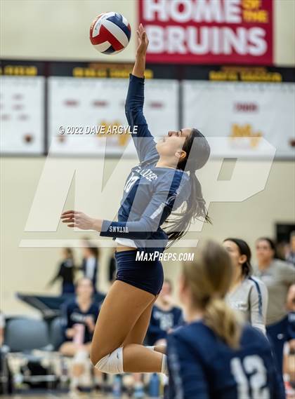 Thumbnail 2 in Pleasant Grove vs. Syracuse (5A/6A Volleyball Challenge) photogallery.