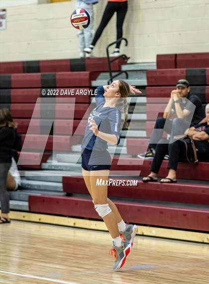 Thumbnail 3 in Pleasant Grove vs. Syracuse (5A/6A Volleyball Challenge) photogallery.