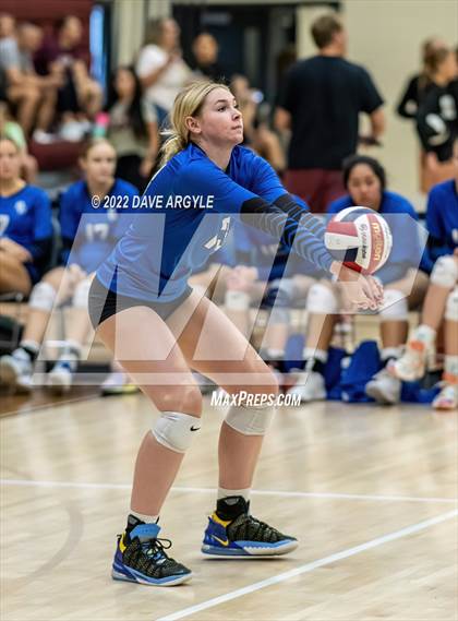 Thumbnail 2 in Pleasant Grove vs. Syracuse (5A/6A Volleyball Challenge) photogallery.