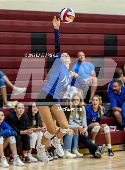 Thumbnail 2 in Pleasant Grove vs. Syracuse (5A/6A Volleyball Challenge) photogallery.