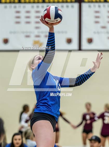Thumbnail 2 in Pleasant Grove vs. Syracuse (5A/6A Volleyball Challenge) photogallery.