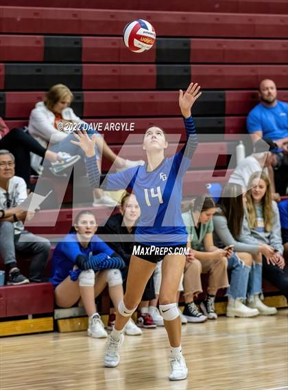 Thumbnail 1 in Pleasant Grove vs. Syracuse (5A/6A Volleyball Challenge) photogallery.