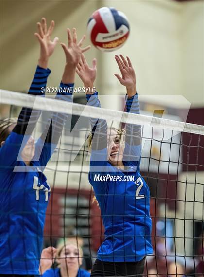 Thumbnail 3 in Pleasant Grove vs. Syracuse (5A/6A Volleyball Challenge) photogallery.