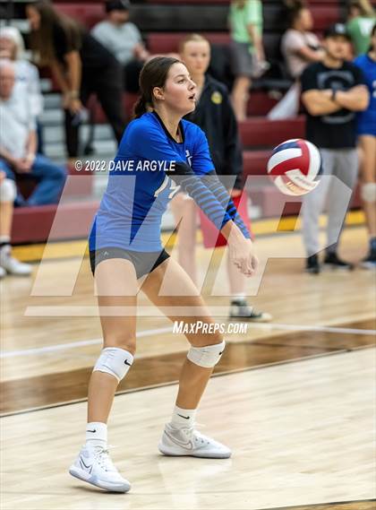 Thumbnail 2 in Pleasant Grove vs. Syracuse (5A/6A Volleyball Challenge) photogallery.