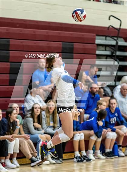 Thumbnail 1 in Pleasant Grove vs. Syracuse (5A/6A Volleyball Challenge) photogallery.