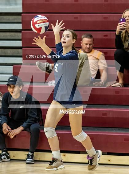 Thumbnail 1 in Pleasant Grove vs. Syracuse (5A/6A Volleyball Challenge) photogallery.