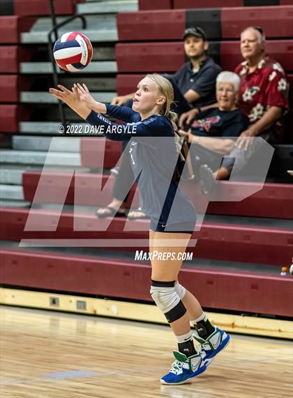 Thumbnail 1 in Pleasant Grove vs. Syracuse (5A/6A Volleyball Challenge) photogallery.