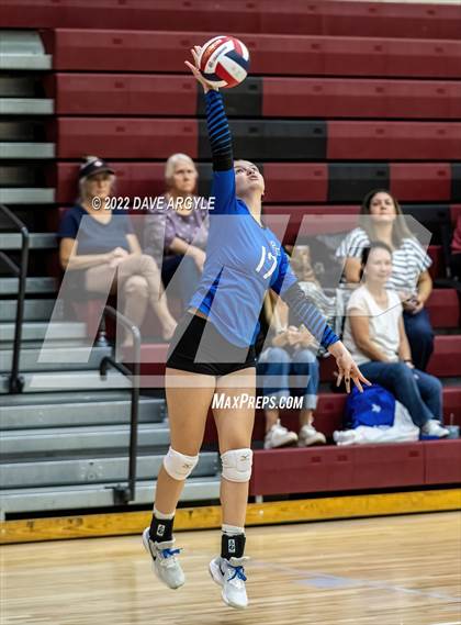 Thumbnail 3 in Pleasant Grove vs. Syracuse (5A/6A Volleyball Challenge) photogallery.