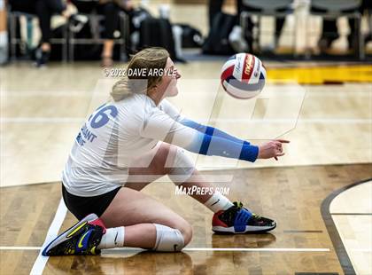 Thumbnail 1 in Pleasant Grove vs. Syracuse (5A/6A Volleyball Challenge) photogallery.