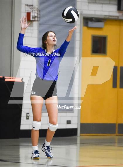 Thumbnail 3 in St. Scholastica vs Cabrini (Catholic League Tournament) photogallery.