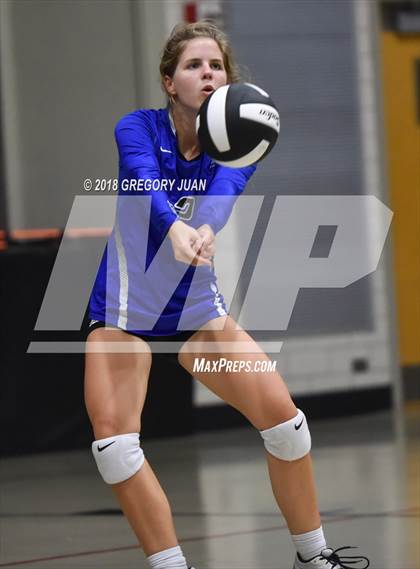 Thumbnail 2 in St. Scholastica vs Cabrini (Catholic League Tournament) photogallery.
