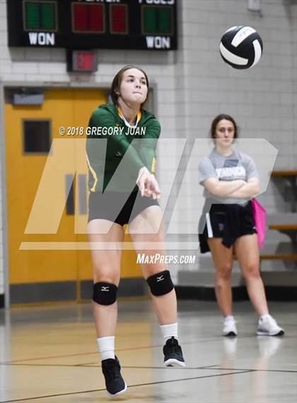 Thumbnail 2 in St. Scholastica vs Cabrini (Catholic League Tournament) photogallery.