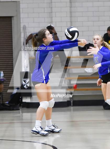 Thumbnail 1 in St. Scholastica vs Cabrini (Catholic League Tournament) photogallery.