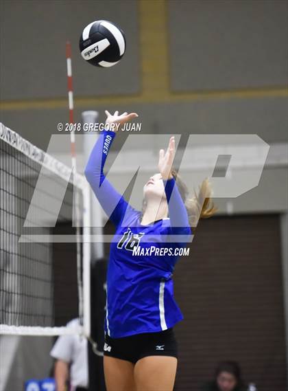 Thumbnail 3 in St. Scholastica vs Cabrini (Catholic League Tournament) photogallery.