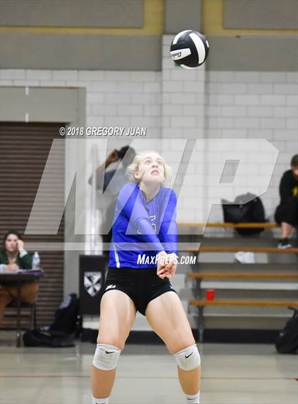 Thumbnail 2 in St. Scholastica vs Cabrini (Catholic League Tournament) photogallery.