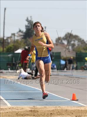 Thumbnail 2 in CIF State Championships (Girls Long Jump - Final) photogallery.