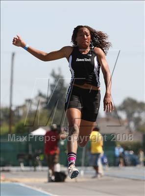 Thumbnail 2 in CIF State Championships (Girls Long Jump - Final) photogallery.