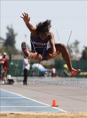 Thumbnail 3 in CIF State Championships (Girls Long Jump - Final) photogallery.