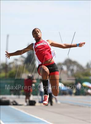 Thumbnail 3 in CIF State Championships (Girls Long Jump - Final) photogallery.