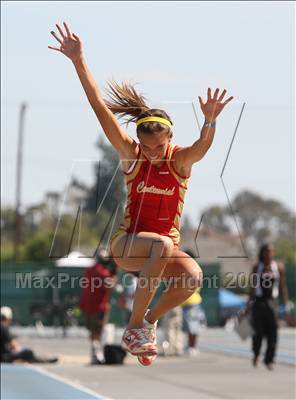 Thumbnail 2 in CIF State Championships (Girls Long Jump - Final) photogallery.