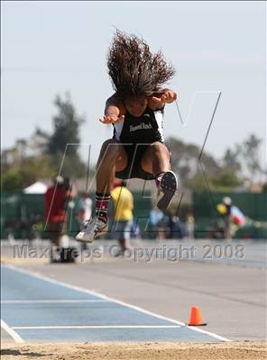 Thumbnail 3 in CIF State Championships (Girls Long Jump - Final) photogallery.