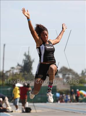 Thumbnail 1 in CIF State Championships (Girls Long Jump - Final) photogallery.