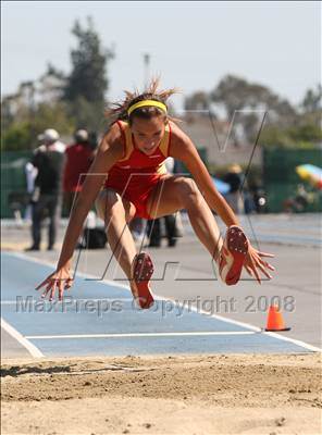 Thumbnail 1 in CIF State Championships (Girls Long Jump - Final) photogallery.