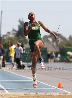 Thumbnail 1 in CIF State Championships (Girls Long Jump - Final) photogallery.