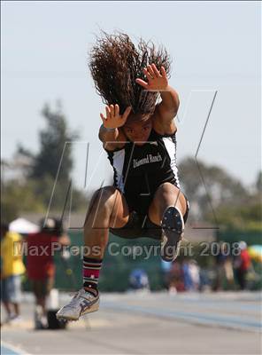 Thumbnail 3 in CIF State Championships (Girls Long Jump - Final) photogallery.