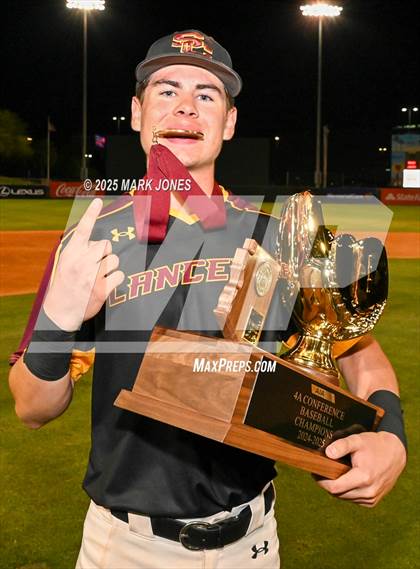 Thumbnail 2 in Salpointe Catholic vs. Flagstaff (AIA 4A Final - Awards) photogallery.