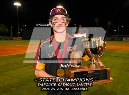 Thumbnail 3 in Salpointe Catholic vs. Flagstaff (AIA 4A Final - Awards) photogallery.