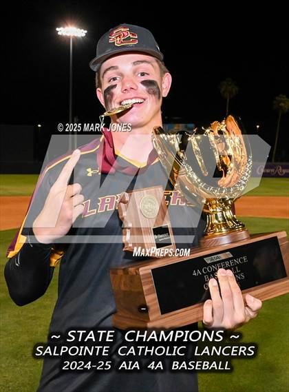 Thumbnail 3 in Salpointe Catholic vs. Flagstaff (AIA 4A Final - Awards) photogallery.