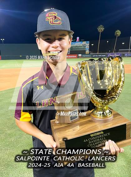 Thumbnail 1 in Salpointe Catholic vs. Flagstaff (AIA 4A Final - Awards) photogallery.