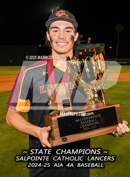 Thumbnail 1 in Salpointe Catholic vs. Flagstaff (AIA 4A Final - Awards) photogallery.