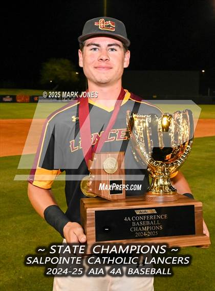 Thumbnail 1 in Salpointe Catholic vs. Flagstaff (AIA 4A Final - Awards) photogallery.