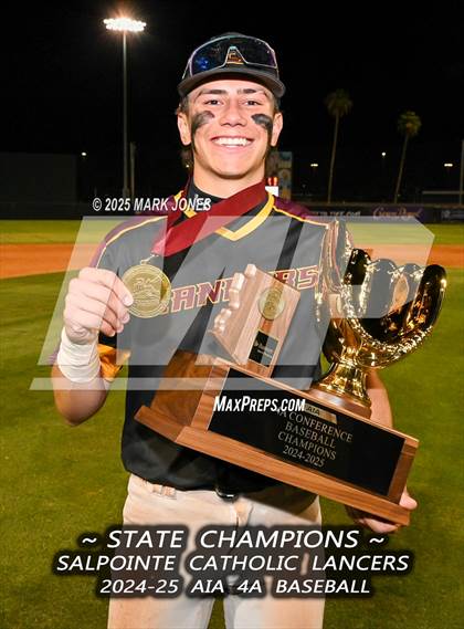 Thumbnail 3 in Salpointe Catholic vs. Flagstaff (AIA 4A Final - Awards) photogallery.
