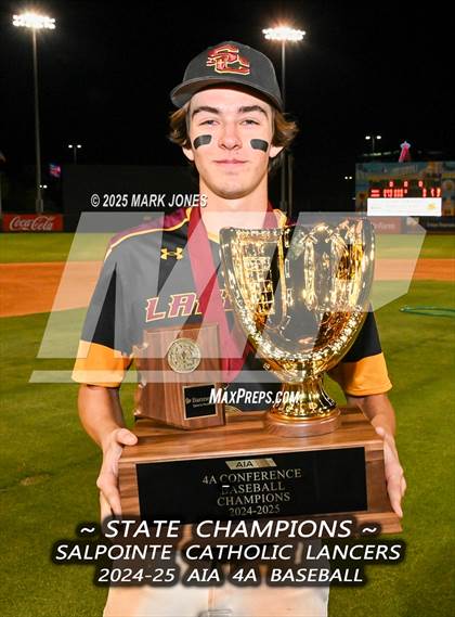 Thumbnail 2 in Salpointe Catholic vs. Flagstaff (AIA 4A Final - Awards) photogallery.