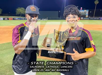 Thumbnail 2 in Salpointe Catholic vs. Flagstaff (AIA 4A Final - Awards) photogallery.