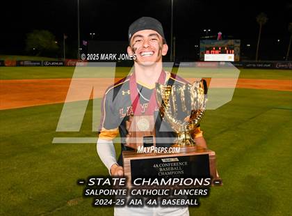 Thumbnail 3 in Salpointe Catholic vs. Flagstaff (AIA 4A Final - Awards) photogallery.