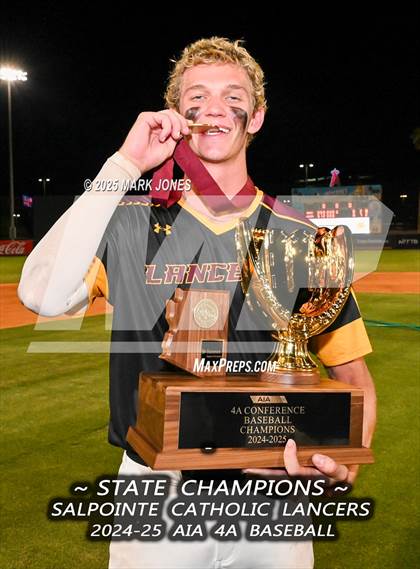 Thumbnail 3 in Salpointe Catholic vs. Flagstaff (AIA 4A Final - Awards) photogallery.