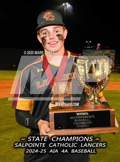 Thumbnail 2 in Salpointe Catholic vs. Flagstaff (AIA 4A Final - Awards) photogallery.