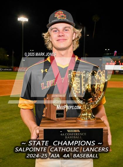 Thumbnail 3 in Salpointe Catholic vs. Flagstaff (AIA 4A Final - Awards) photogallery.