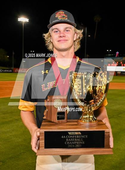 Thumbnail 2 in Salpointe Catholic vs. Flagstaff (AIA 4A Final - Awards) photogallery.