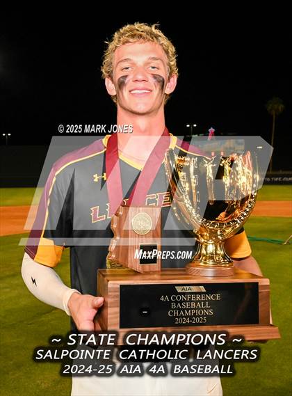 Thumbnail 1 in Salpointe Catholic vs. Flagstaff (AIA 4A Final - Awards) photogallery.