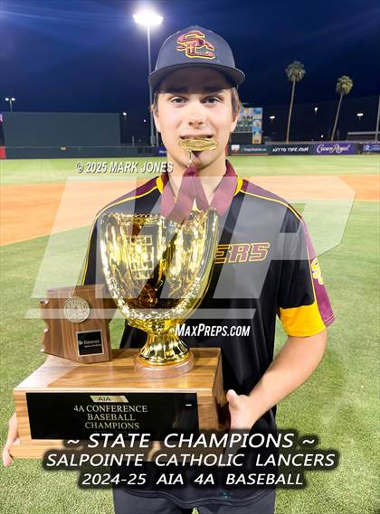 Thumbnail 3 in Salpointe Catholic vs. Flagstaff (AIA 4A Final - Awards) photogallery.