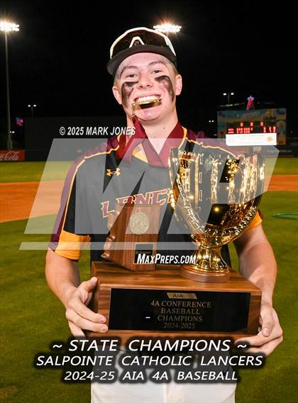 Thumbnail 1 in Salpointe Catholic vs. Flagstaff (AIA 4A Final - Awards) photogallery.