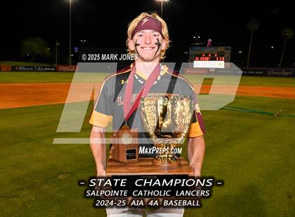 Thumbnail 2 in Salpointe Catholic vs. Flagstaff (AIA 4A Final - Awards) photogallery.